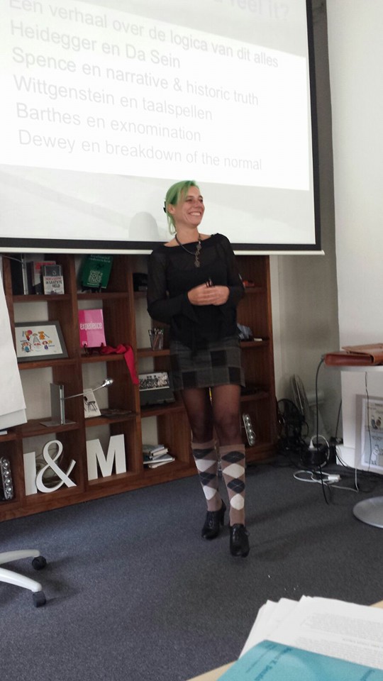 20150910 Dagje lesgeven aan de Academy of Information and Management