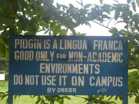 Pidgin-Enlisgh