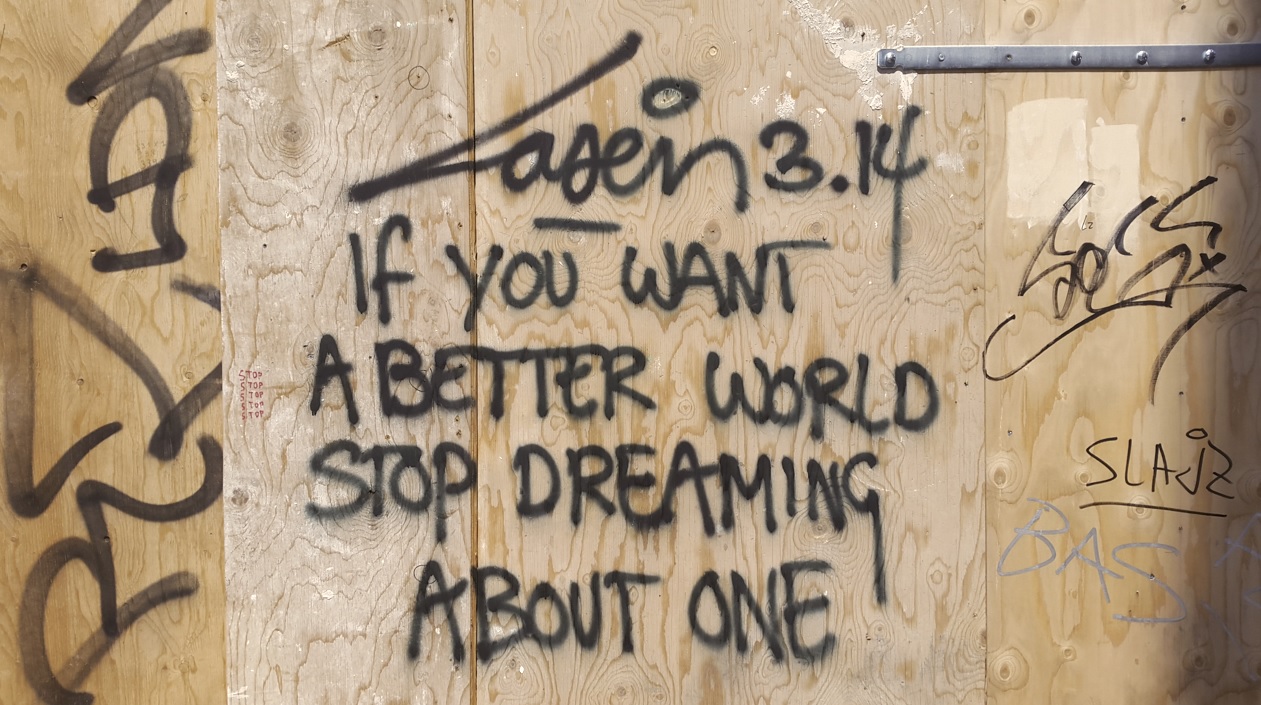 if you wantg a better world